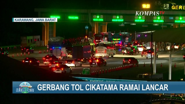 Arus Mudik Tol Cikatama Ramai Lancar, Penumpang di Stasiun Gubeng Meningkat pada Kamis (27/03/2025)