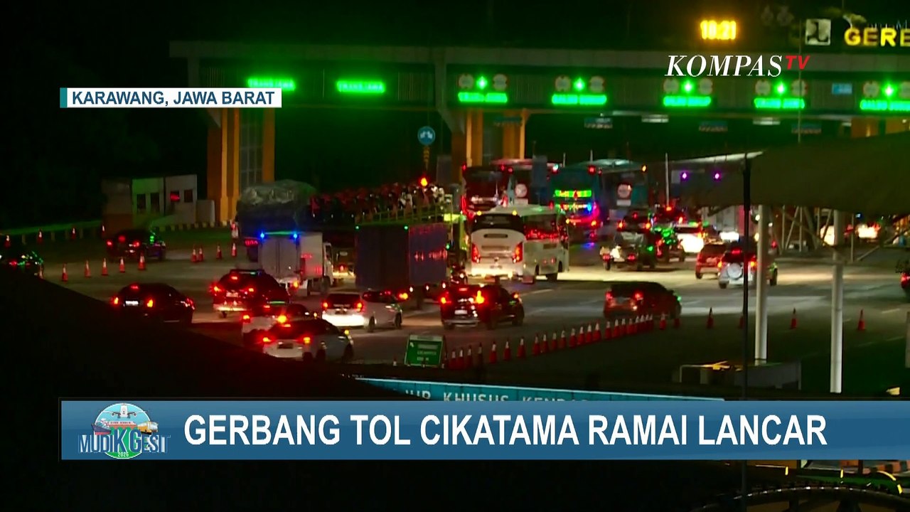 Arus Mudik Tol Cikatama Ramai Lancar, Penumpang di Stasiun Gubeng Meningkat pada Kamis (27/03/2025)