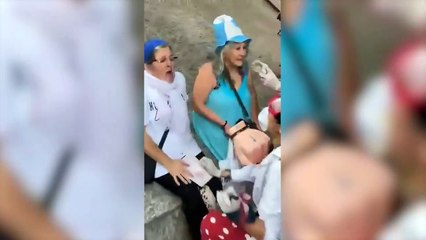 Hubo 38 personas afectadas por los gases lacrimógenos