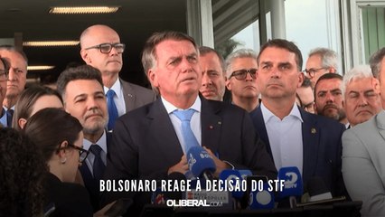 Bolsonaro reage à decisão do STF