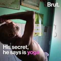 World's Oldest Monk Says Yoga Is Part of his Regime