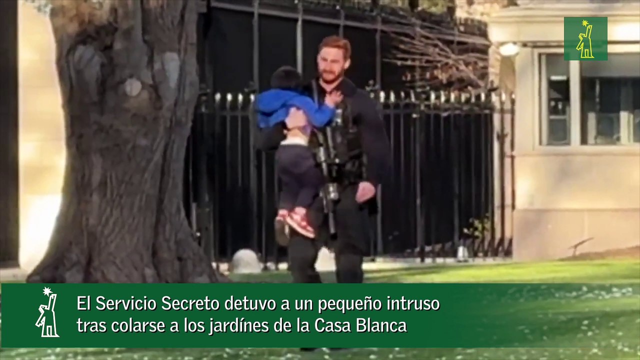 El Servicio Secreto detuvo a un pequeño intruso tras colarse a los jardínes de la Casa Blanca