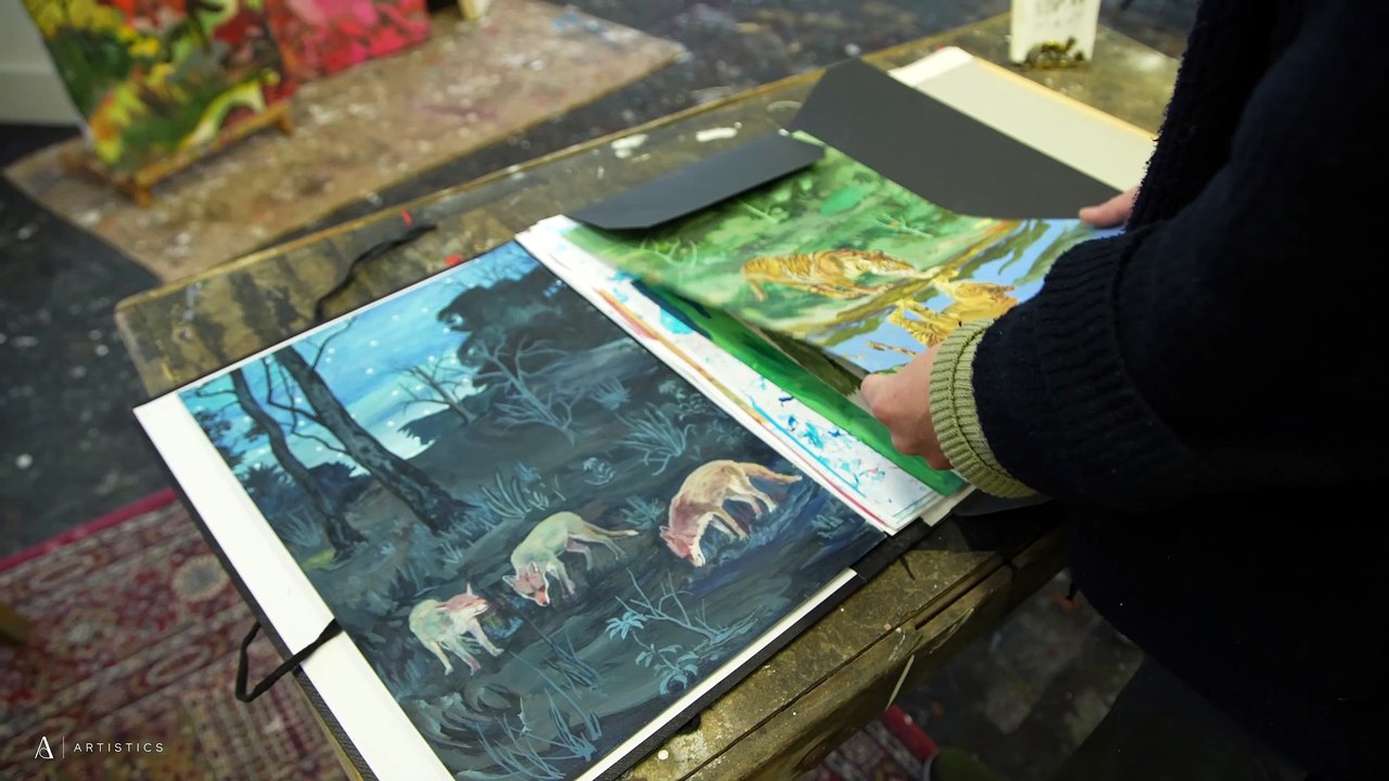 In the Studio With Rene Gonzalez I Combining Nature & Symbolism to Paint Stories