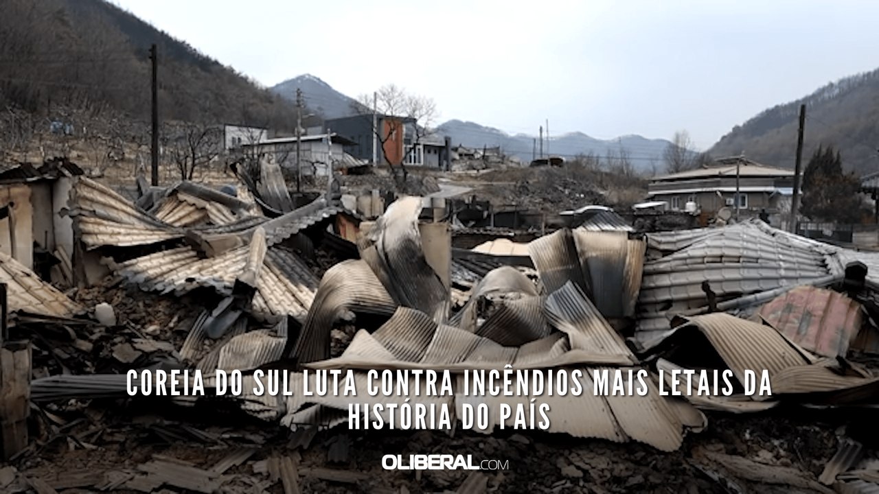 Coreia do Sul luta contra incêndios mais letais da história do país