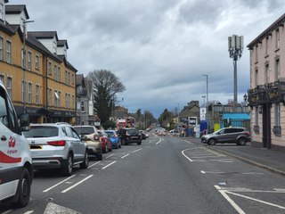 STUCK AT THE RAILWAY GATES LURGAN