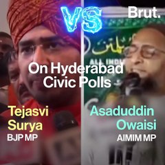 Owaisi’s Clapback at Tejasvi Surya’s Remarks