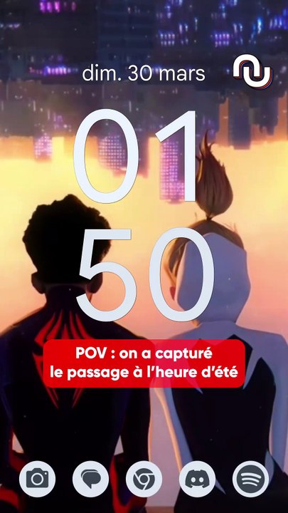 POV on a capturé le passage à l'heure d'été !