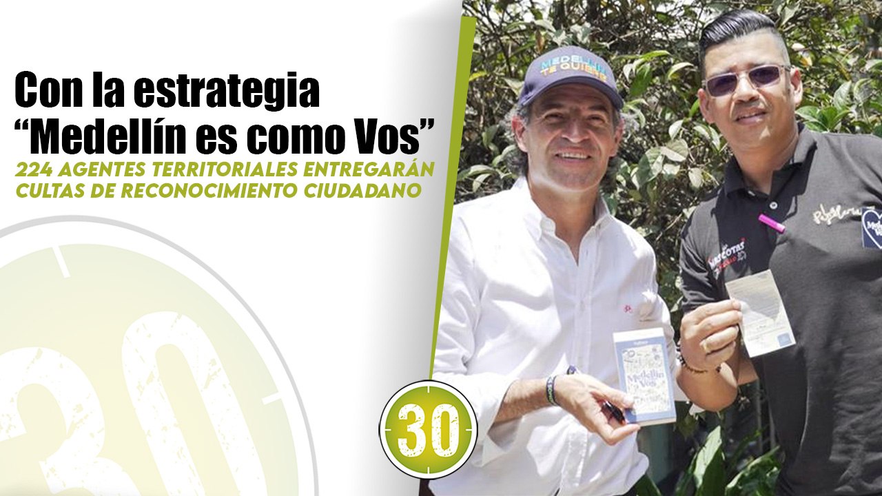 Medellín presenta nuevamente las Cultas, para reconocer las buenas acciones de los ciudadanos