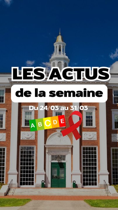Les 4 actus à ne pas manquer : Harvard révolutionne ses frais de scolarité, le Nutri-Score évolue, record pour le Sidaction et Trump fait retirer son portrait.
