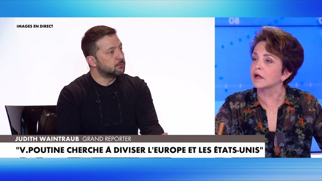Judith Waintraub : «Ca revient à mettre des boucliers humains européens sur la terre ukrainienne.»