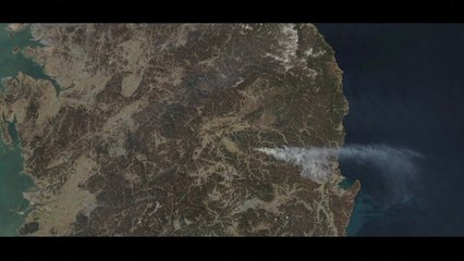외신도 한국 산불 집중 조명...NASA, 위성사진 공개 / YTN