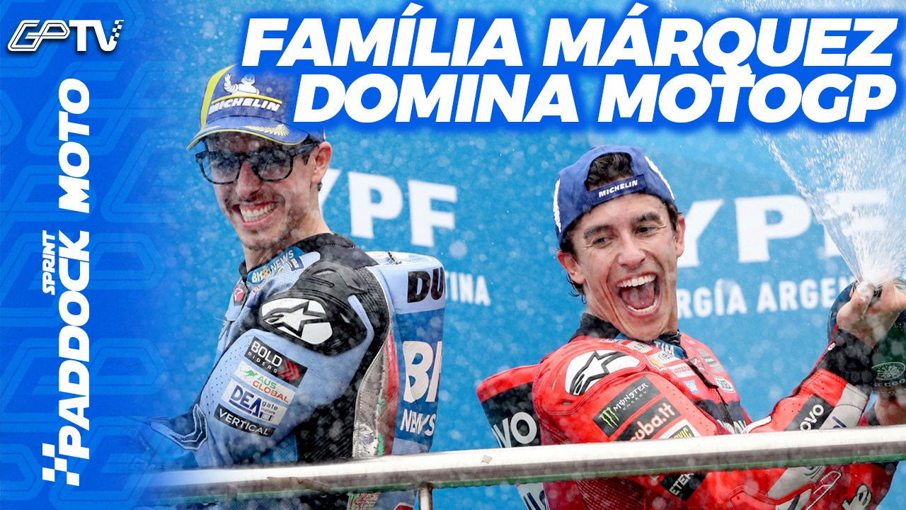DOMINANTE E EM FAMÍLIA: MARC MÁRQUEZ VIVE NO 7º CÉU NA MOTOGP 2025 | Paddock Sprint Moto