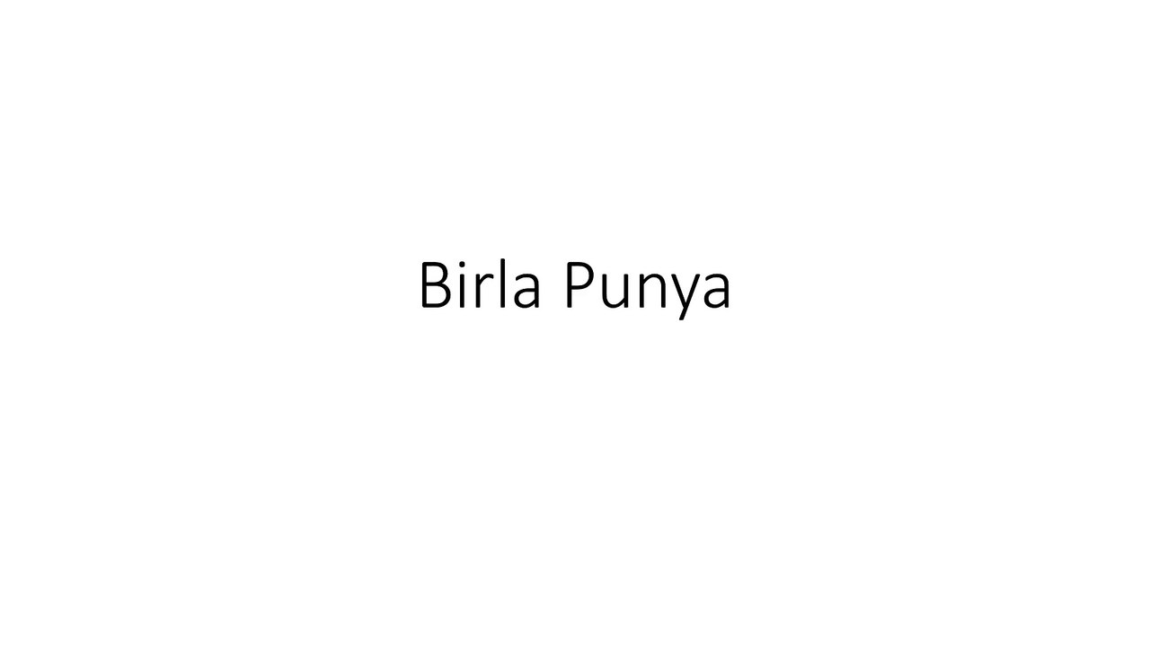 Birla Punya