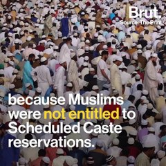 Why Dalit Muslims Don't Fall Under Scheduled Caste