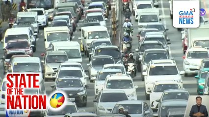 Matinding traffic sa EDSA, ibinabala ng DPWH sa pagsisimula ng rehab sa Semana Santa | SONA