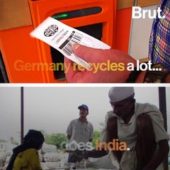 Germany Vs India in Recycling Plastic