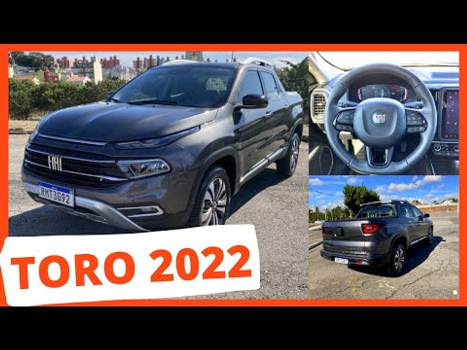 NOVA FIAT TORO 2022 TURBO EM DETALHES; TUDO SOBRE A PICAPE