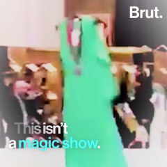 Who needs fashion models when you have drones?