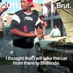 Switching Gears, This Man Only Drives Backward