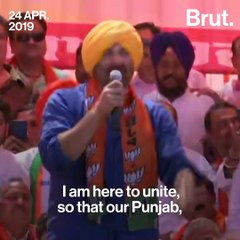 Sunny Deol Hit The Campaign Trail Bollywood Style