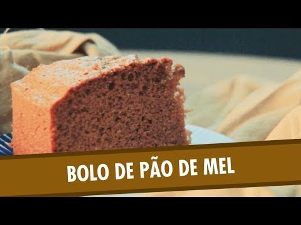 Bolo de pão de mel
