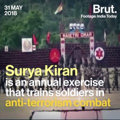 India and Nepal's Joint Military Exercise