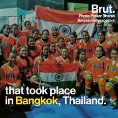 Indian Women's Ice Hockey Team Trains Against All Odds
