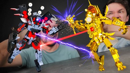 🔥LEGO Skibidi Toilet Titans Vs Transformers: The ULTIMATE Battle! 🤯 (You Won’t Believe Who Wins!)