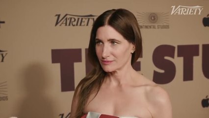 Kathryn Hahn Interview at "The Studio" Premiere Screening
