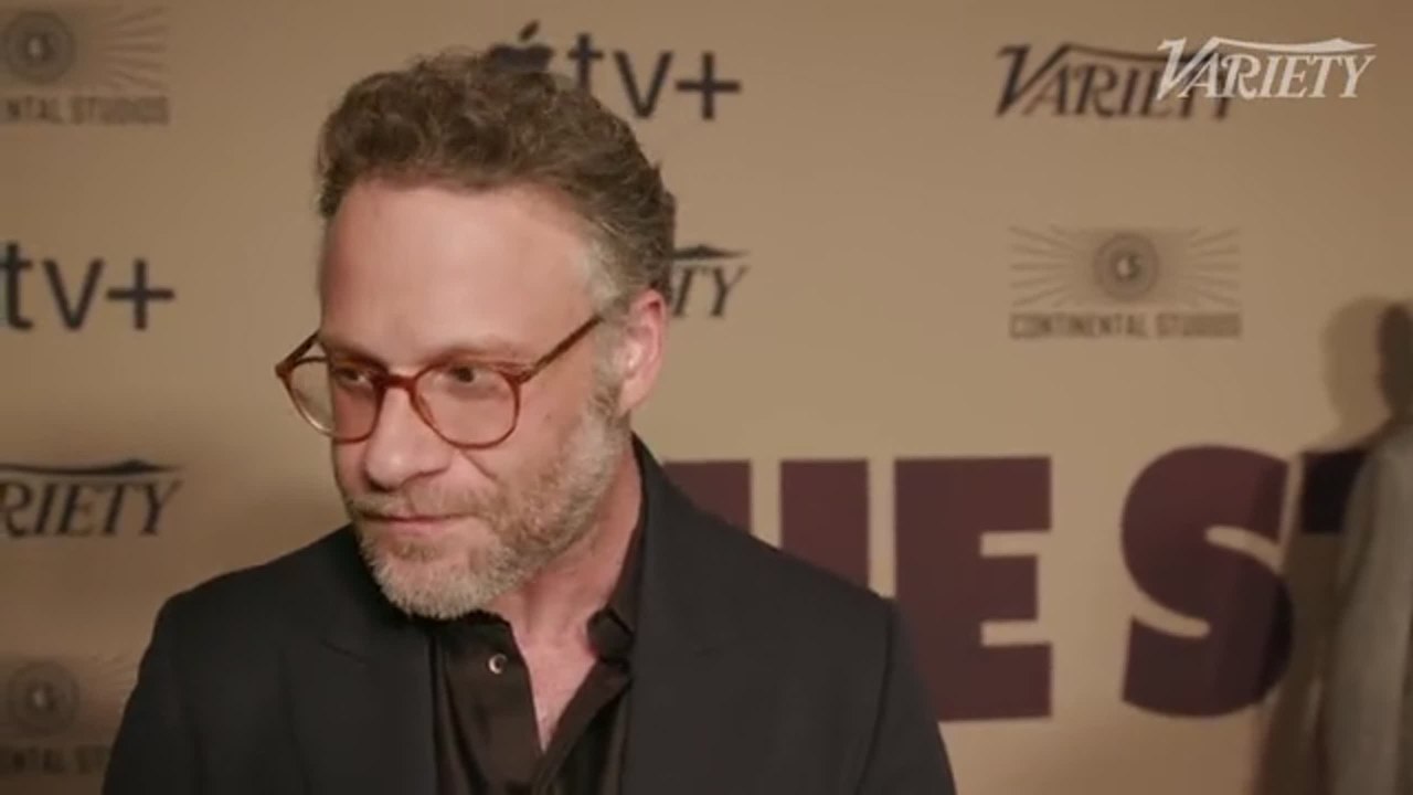 Seth Rogen Interview at "The Studio" Premiere Screening
