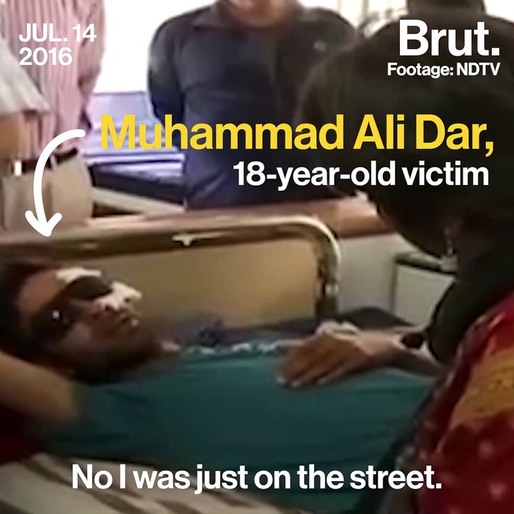 Kashmir blinding people