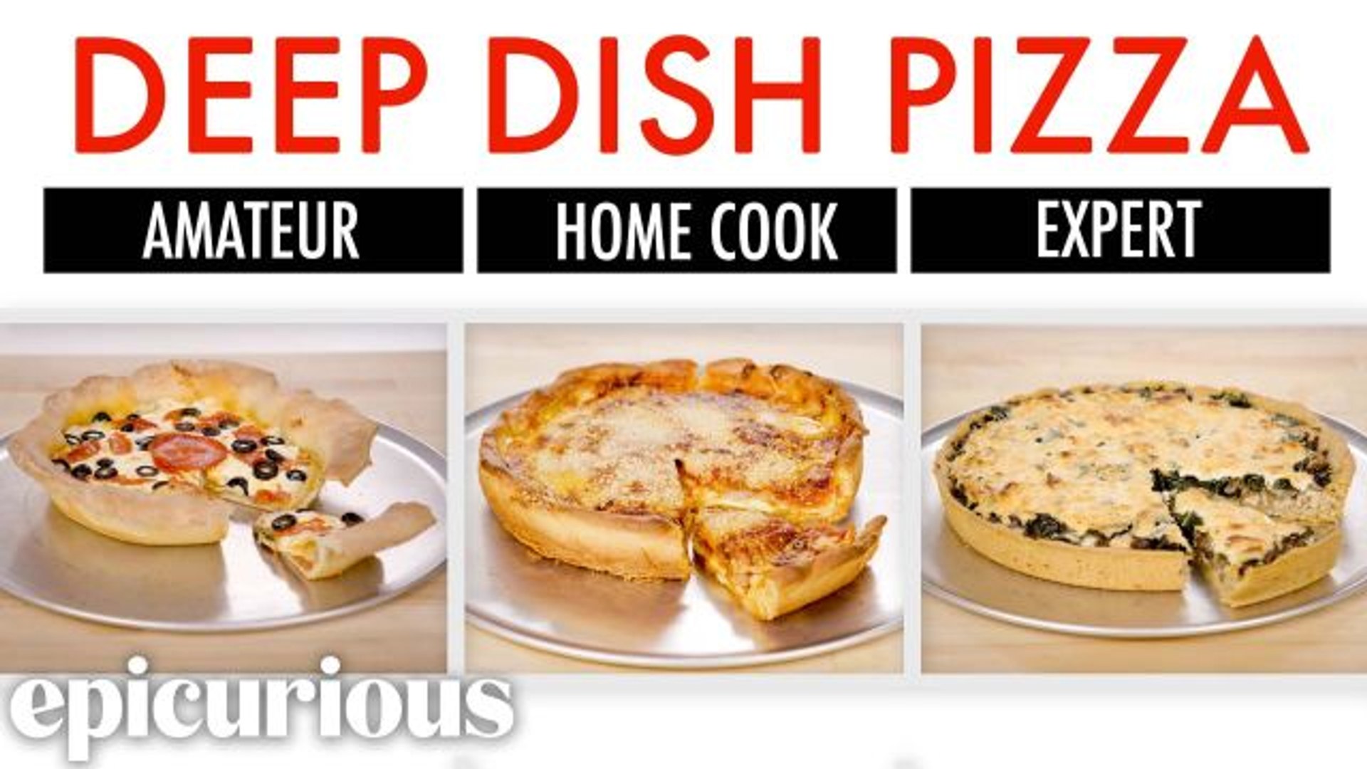 Four levels of deep dish pizza a metaphor for the escalating sexual tension