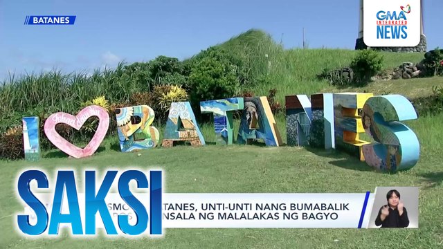 Turismo sa Batanes, unti-unti nang bumabalik matapos mapinsala ng malalakas ng bagyo | Saksi