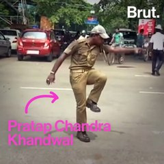 Cop Directs Traffic With Dance Moves