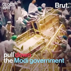 Farmers Protesting Produce Prices Get Hit By Tear Gas