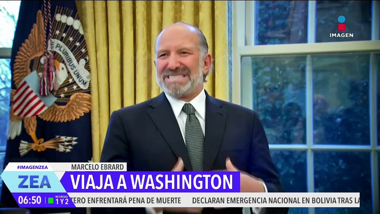 Marcelo Ebrard viaja a Washington D. C. para reunirse con Howard Lutnick y Jamieson Greer