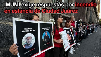 Instituto para las Mujeres en la Migración exige respuestas por incendio en estancia de Ciudad Juárez