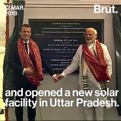 Modi and Macron Launch International Solar Alliance