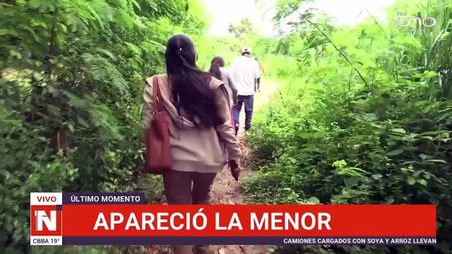 APARECIÓ LA MENOR REPORTADA COMO DESAPARECIDA DESDE EL MARTES