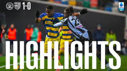 Serie A Enilive, 27° giornata - Udinese-Parma 1-0