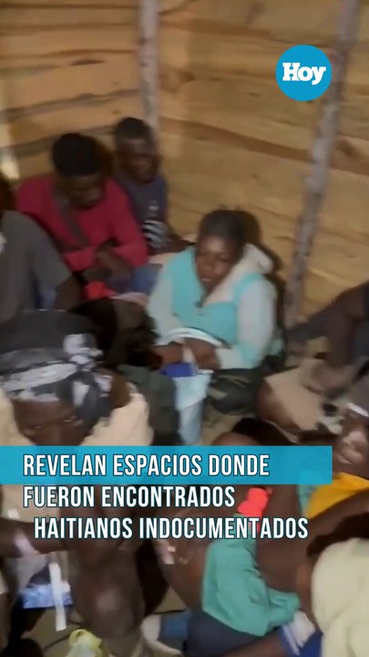 En estos espacios fueron encontrados haitianos indocumentados