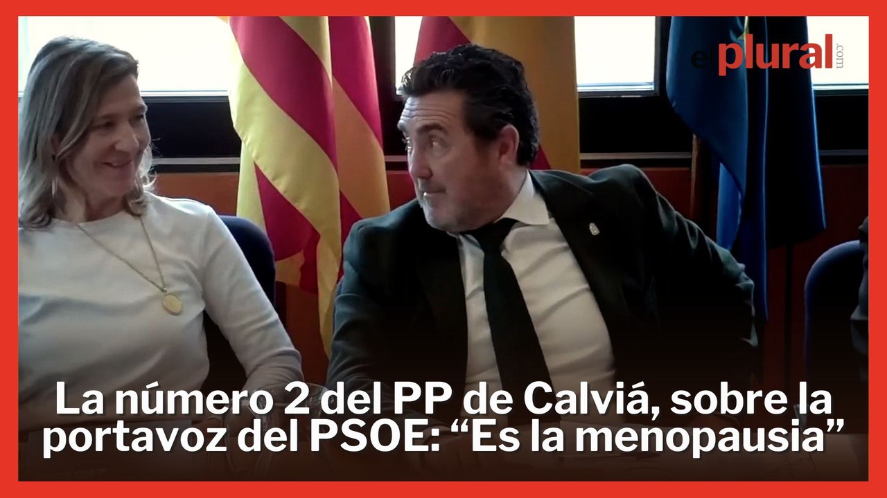 La número dos del PP de Calvià al referirse a la portavoz del PSOE: "Es la menopausia"