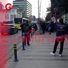 Öğrenciler Şişli'de toplanıyor: Polisten 'yüzünüzü açın' anonsu!