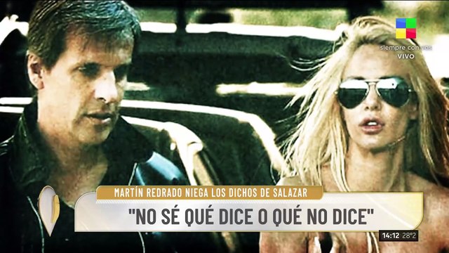 Martín Redrado habló sobre el reclamo de Luciana Salazar en Intrusos