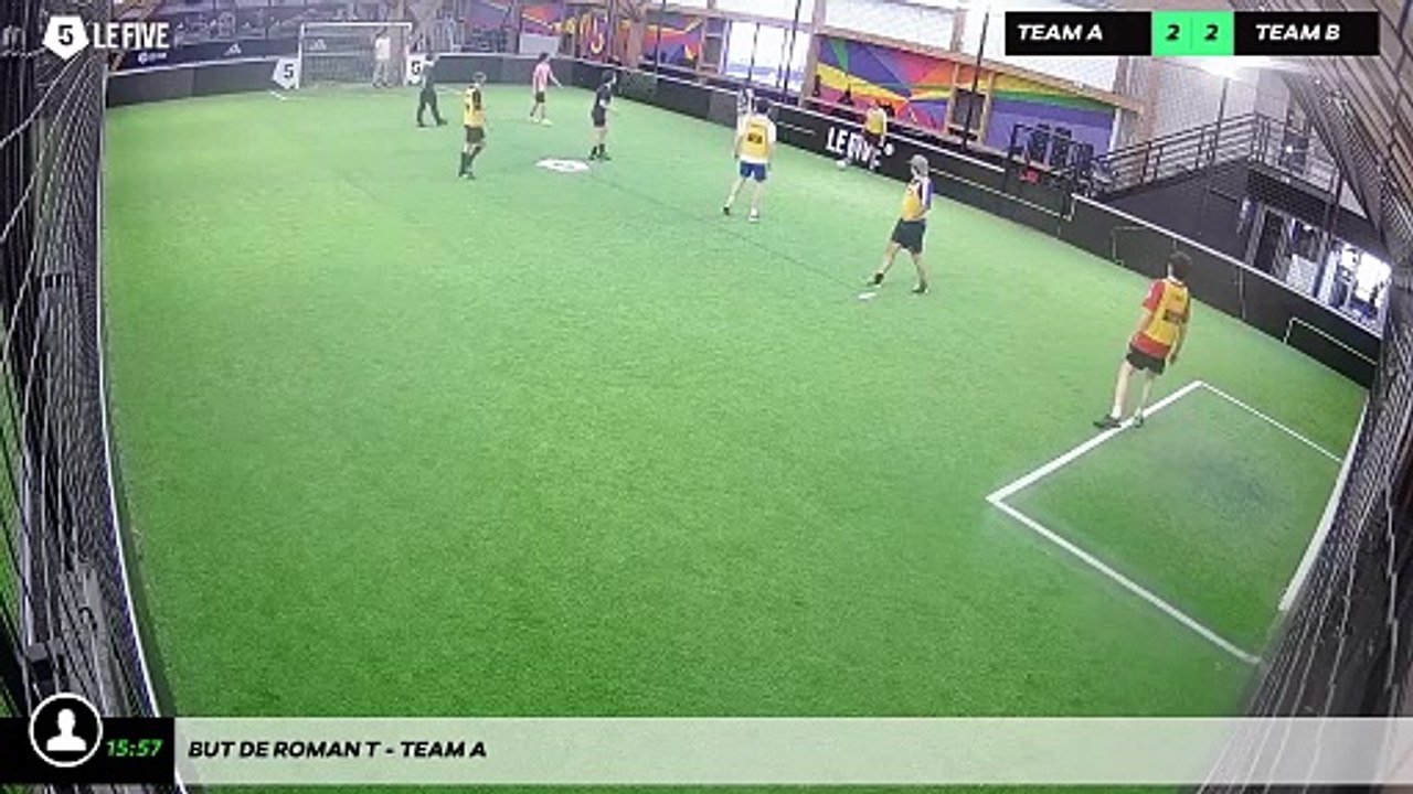 But de Roman T - Team A