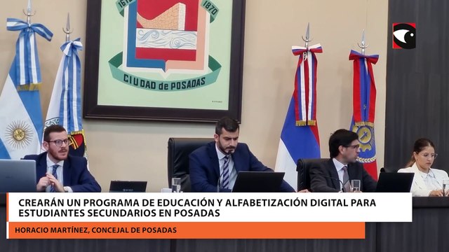 Crearán Un Programa De Educación Y Alfabetización Digital Para Estudiantes Secundarios En Posadas