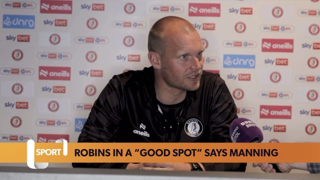 Bristol City is a “good spot” says Liam Manning