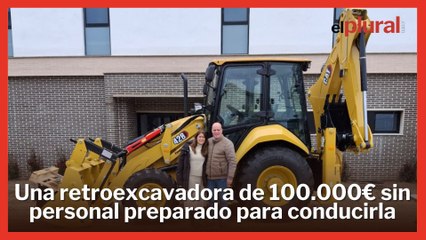 Un ayuntamiento del PP de Madrid compra por 100.000 euros una retroexcavadora sin personal preparado