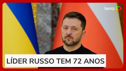 Após encontro com Macron, Zelensky diz que ‘é fato’ que ‘Putin vai morrer em breve’