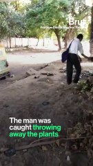 Pot Thief Caught Red Handed